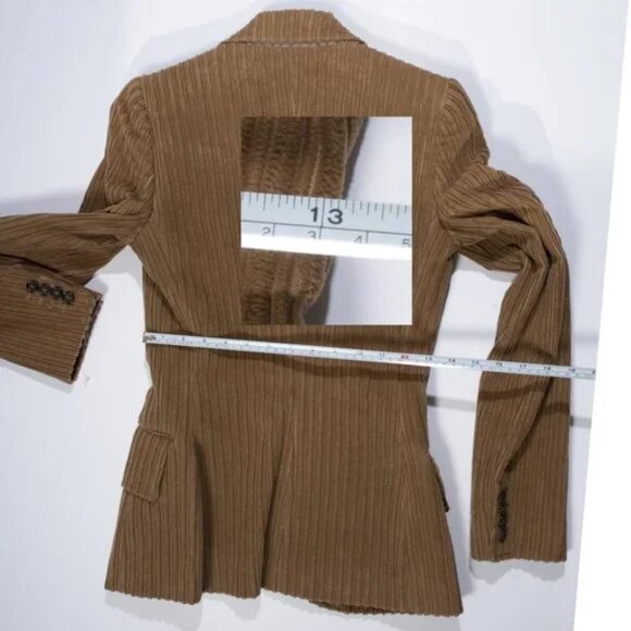 NEW Dolce & Gabbana Corduroy camel jacket / blazer - Picture 11 of 13